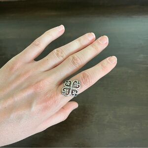 James Avery Adorned Hearts Ring